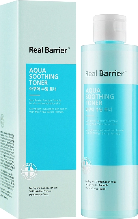 Успокаивающий тонер - Real Barrier Aqua Soothing Toner, 190 мл - фото N2