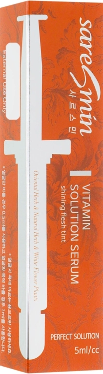 Витаминная сыворотка для лица - Saresmin Vitamin Solution Serum, 5 мл - фото N1