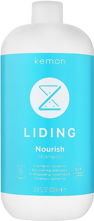 Живильний шампунь - Kemon Liding Care Nourish Shampoo, 1000 мл - фото N1