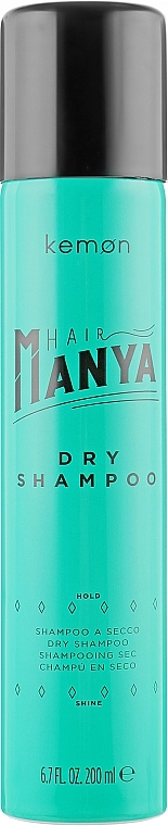 Сухой шампунь - Kemon Hair Manya Dry Shampoo, 200 мл - фото N1