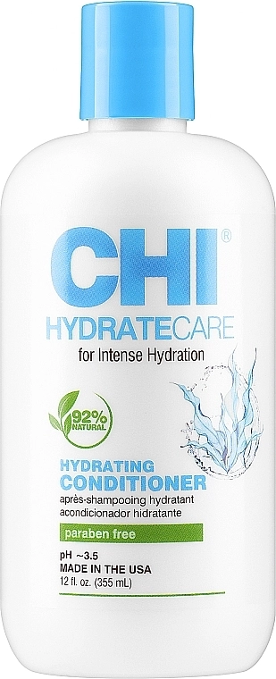 Кондиционер для глубокого увлажнения волос - CHI Hydrate Care Hydrating Conditioner, 355 мл - фото N1