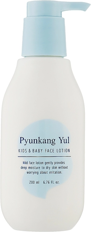 Дитячий лосьйон для обличчя - Pyunkang Yul Kids & Baby Face Lotion, 200 мл - фото N1