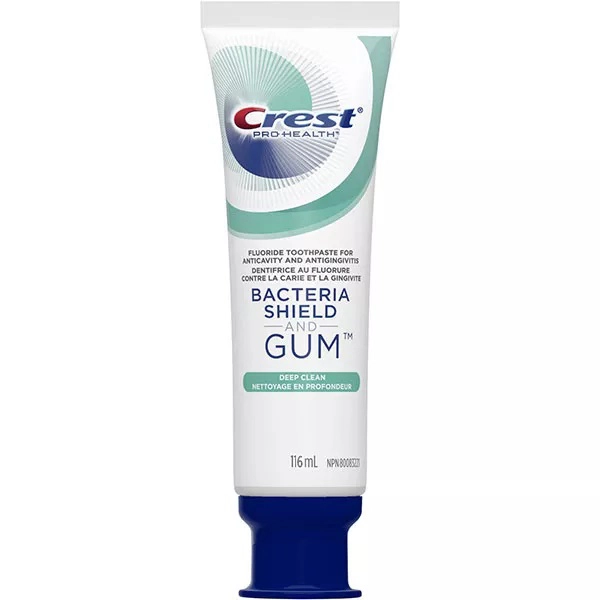 Антибактеріальна зубна паста з фтором - Crest Pro-Health Bacteria Shield & Gum, 116 г - фото N1