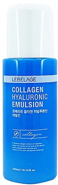 Колагенова емульсія для обличчя - Lebelage Collagen Hyaluronic Emulsion, 300 мл - фото N1