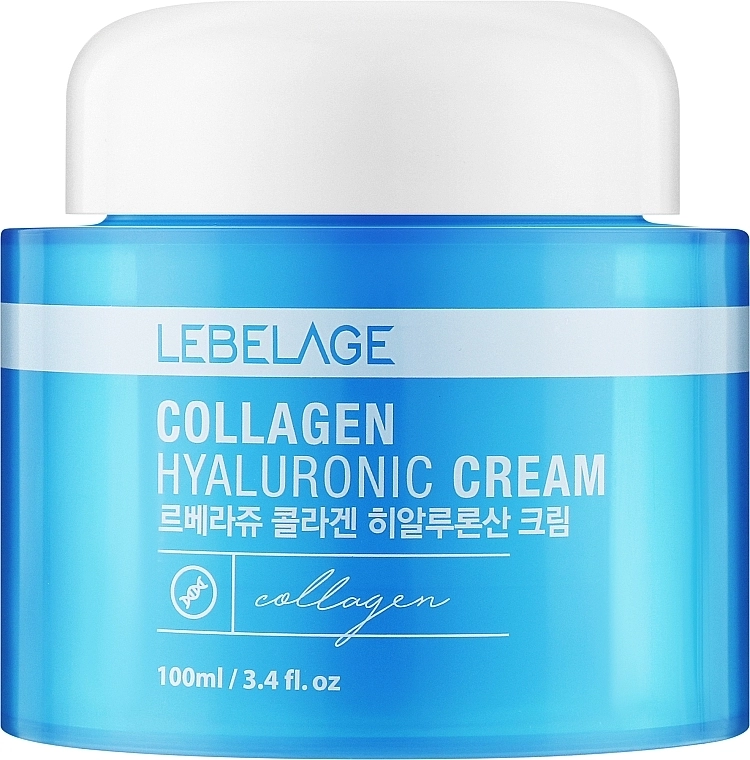 Крем для лица с гиалуроном и коллагеном - Lebelage Collagen Hyaluronic Cream, 100 мл - фото N1