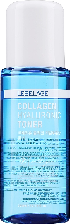 Колагеновий гіалуроновий тонер - Lebelage Collagen Hyaluronic Toner, 300 мл - фото N1