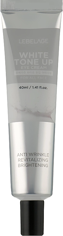 Освітлюючий крем для шкіри навколо очей - Lebelage White Tone Up Eye Cream, 70 мл - фото N1