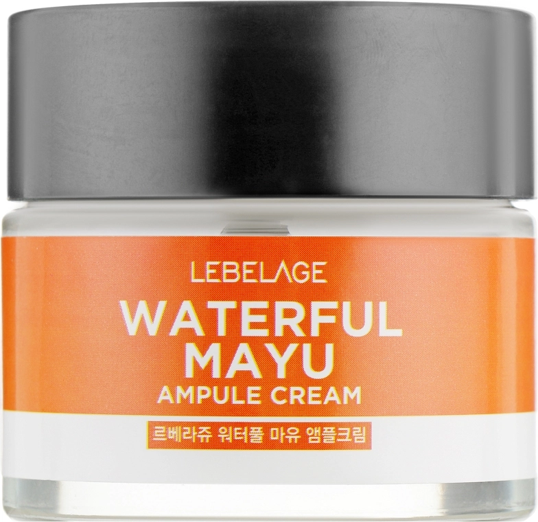 Крем для лица с экстрактом лошадиного масла - Lebelage Waterful Mayu Ampule Cream, 70 мл - фото N3