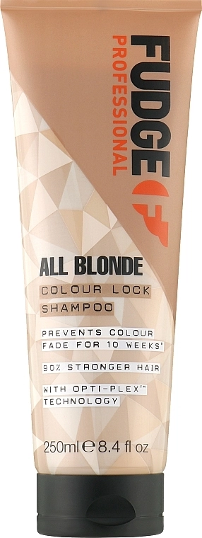 Шампунь для світлого волосся - Fudge Professional All Blonde Colour Lock Shampoo, 250 мл - фото N1