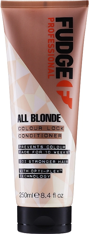 Кондиціонер для світлого волосся - Fudge Professional All Blonde Colour Lock Conditioner, 250 мл - фото N1