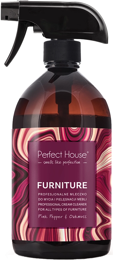 Профессиональное средство для ухода за мебелью - Barwa Perfect House Furniture Pink Pepper & Oakmoss, 500 мл - фото N1