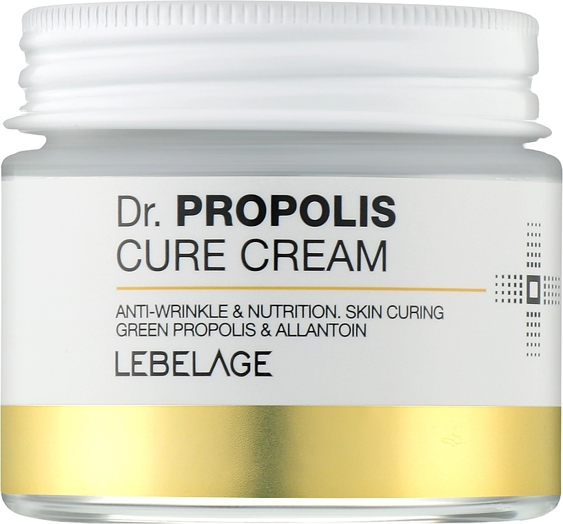 Крем для лица с прополисом - Lebelage Dr. Propolis Cure Cream, 70 мл - фото N1