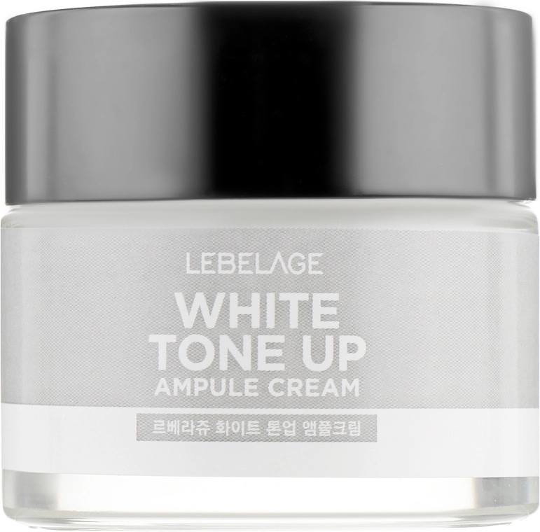 Ампульный осветляющий крем для лица и шеи - Lebelage White Tone Up Ampule Cream, 70 мл - фото N1
