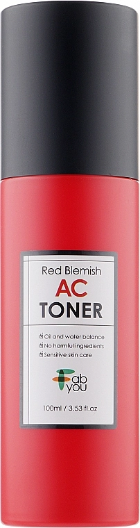 Тонер для лица для проблемной кожи - Fabyou Red Blemish AC Toner, 100 мл - фото N1