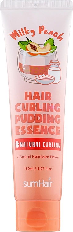 Есенція для завивки волосся з ефектом природних локонів - SumHair Hair Curling Pudding Essence, 150 мл - фото N1