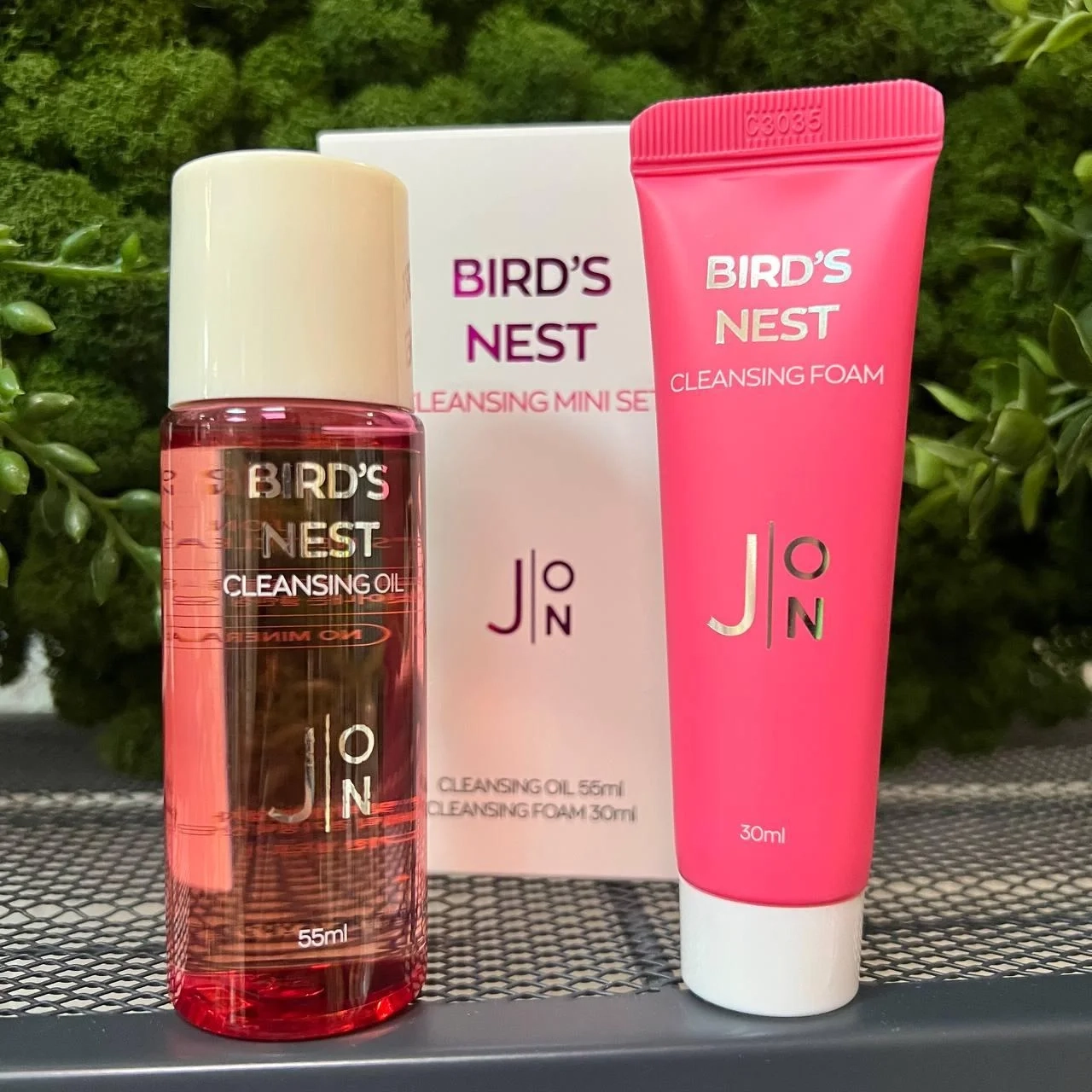 Очищуючий набір мініатюр - J:ON Bird's Nest Cleansing Mini Set, 2 продукта - фото N2