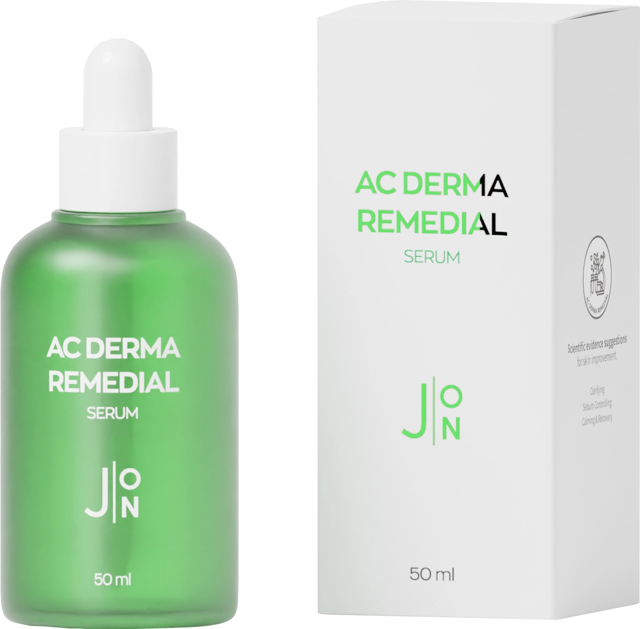 Сыворотка для проблемной кожи - J:ON AC Derma Remedial Serum, 50 мл - фото N1