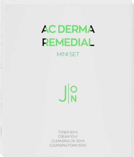 Набор миниатюр для ухода за проблемной кожей - J:ON AC Derma Remedial Mini Set, 4 продукта - фото N3