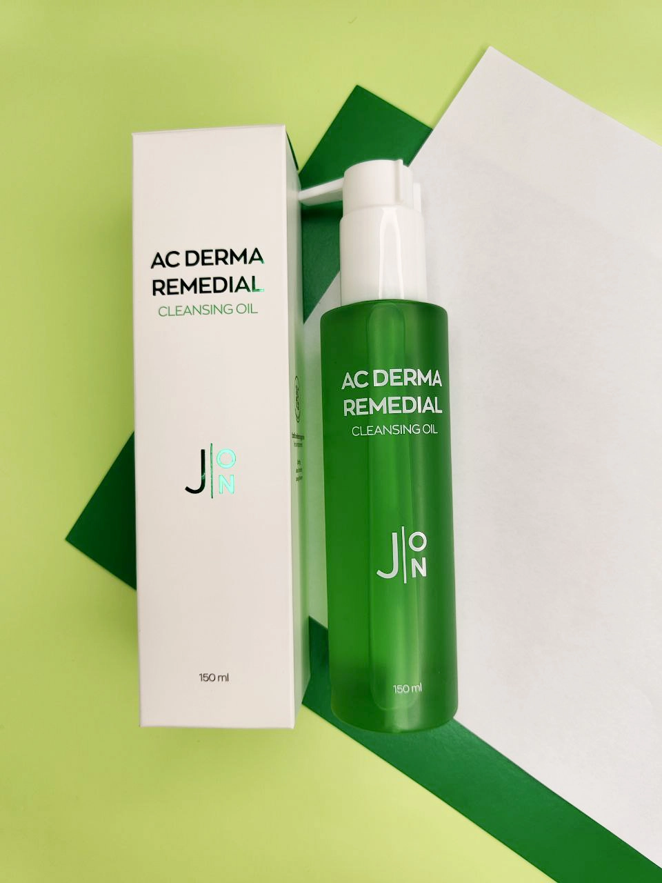 Гідрофільна олія для проблемної шкіри - J:ON AC Derma Remedial Cleansing Oil, 150 мл - фото N4