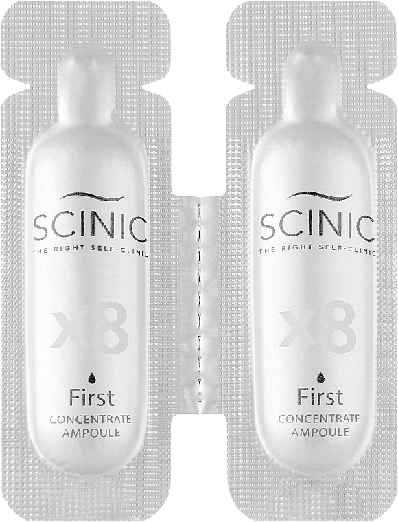 Ампульна сироватка для обличчя - Scinic First Concentrate Ampoule, 1 мл, 2 шт - фото N1