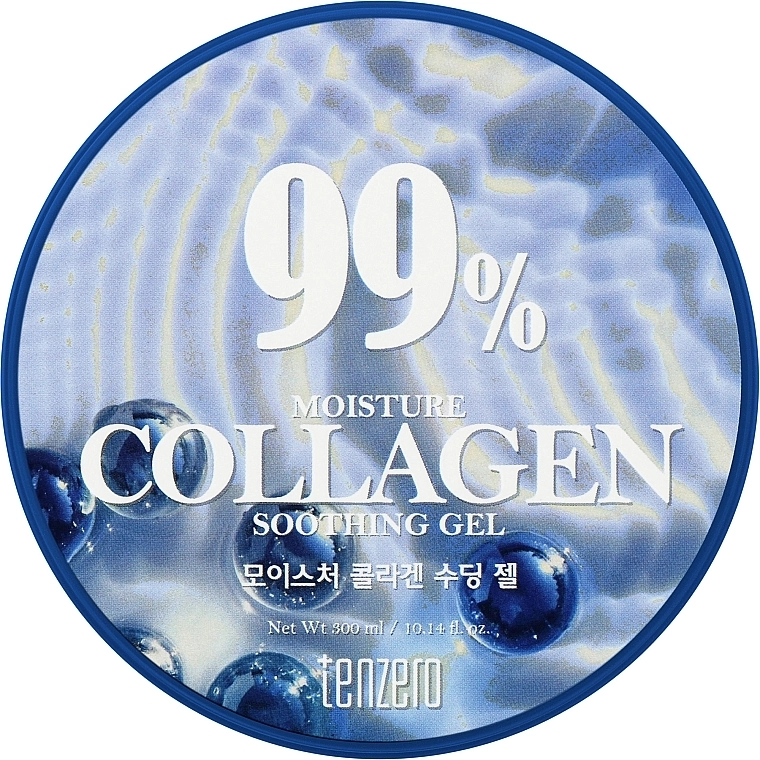 Зволожуючий гель з морським колагеном - Tenzero Moisture Collagen Soothing Gel, 300 мл - фото N1