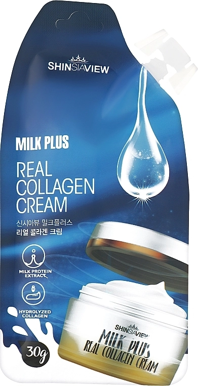 Крем для обличчя з колагеном - Shinsiaview Real Collagen Cream, 30 г - фото N1