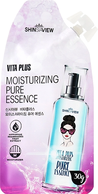 Увлажняющая эссенция для лица - Shinsiaview Vita Plus Moisturizing Pure Essence, 30 г - фото N1