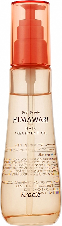 Олія для гладкості волосся - Kracie Dear Beaute Himawari Hair Treatment Oil, 60 мл - фото N2