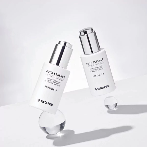 Ліфтинг сироватка для обличчя з пептидним комплексом - Medi peel Peptide 9 Aqua Essence Lifting Ampoule, 50 мл - фото N4