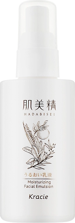 Увлажняющая эмульсия для лица - Kracie Hadabisei Moisturizing Facial Emulsion, 130 мл - фото N2