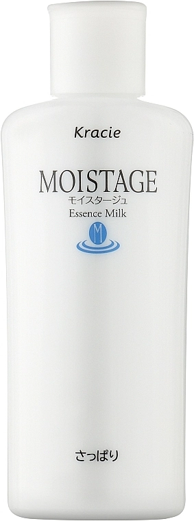 Освіжаюче молочко для нормальної шкіри обличчя - Kracie Moistage Essence Milk, 160 мл - фото N1