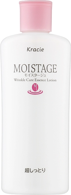 Антивіковий лосьйон для обличчя - Kracie Moistage Wrinkle Care Essence Lotion, 210 мл - фото N1