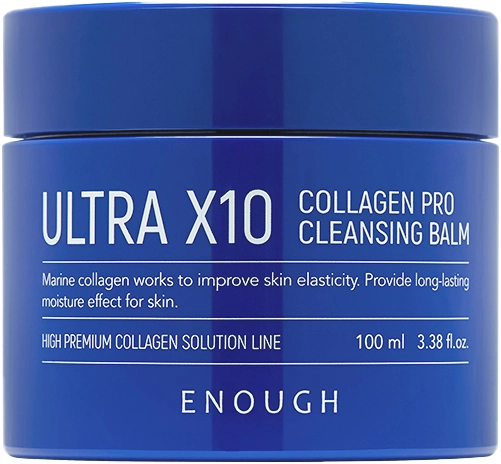 Гидрофильный бальзам с коллагеном - Enough Ultra X10 Collagen Pro Cleansing Balm, 100 мл - фото N1