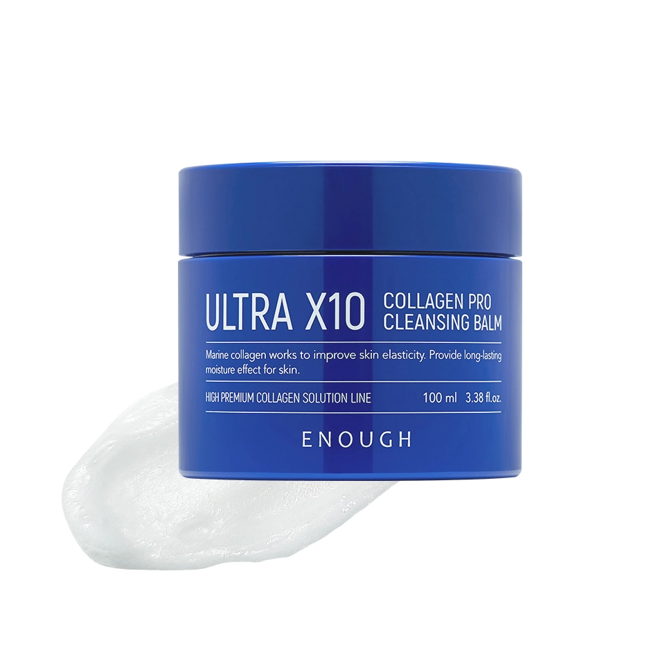 Гидрофильный бальзам с коллагеном - Enough Ultra X10 Collagen Pro Cleansing Balm, 100 мл - фото N2
