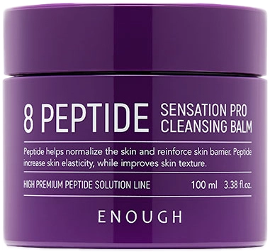 Гидрофильный бальзам с пептидами - Enough 8 Peptide Cleansing Balm, 100 мл - фото N1