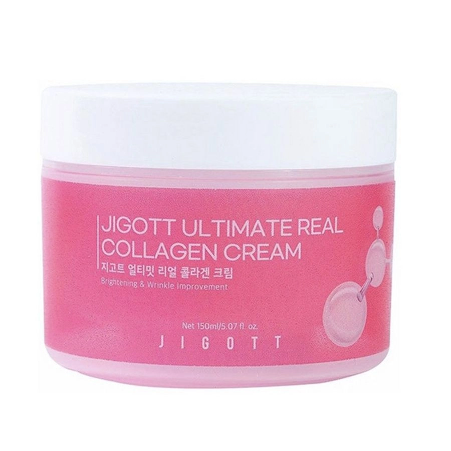 Зволожуючий крем для обличчя з колагеном - Jigott Ultimate Real Collagen Cream, 150 мл - фото N1