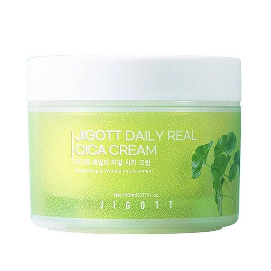 Крем для чувствительной кожи с центеллой - Jigott Daily Real Cica Cream, 150 мл - фото N1