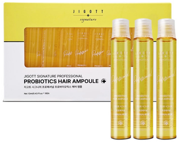 Ампула для волосся з пробіотиками - Jigott Signature Professional Probiotics Hair Ampoule, 13 мл, 1 шт - фото N1