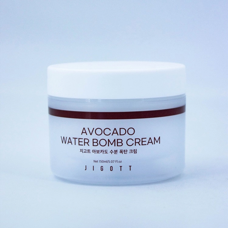 Увлажняющий крем для лица с авокадо - Jigott Avocado Water Bomb Cream, 150 мл - фото N2