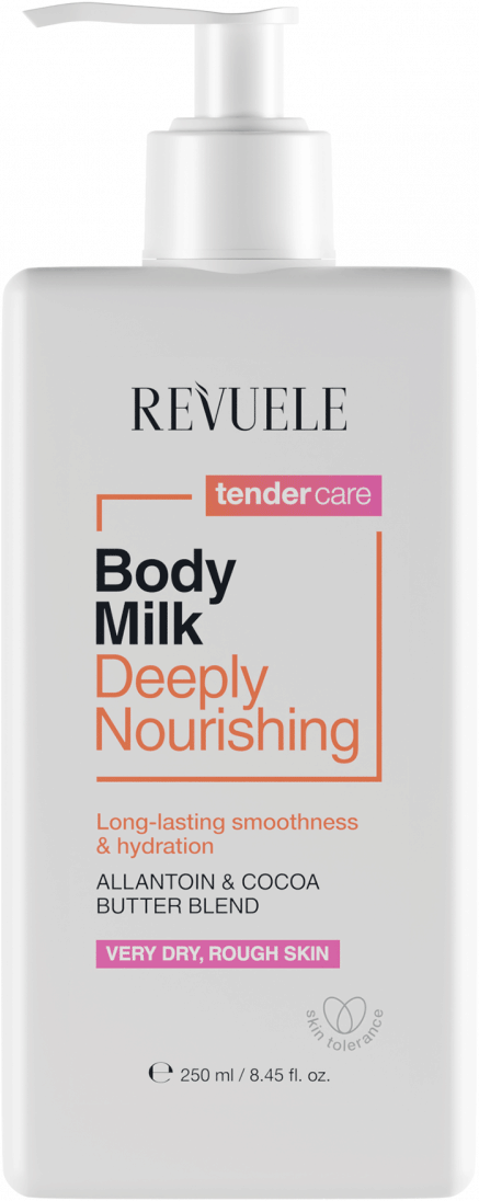 Молочко для тіла "Глибоке зволоження" - Revuele Tender Care Deeply Nourishing Body Milk, 250 мл - фото N1