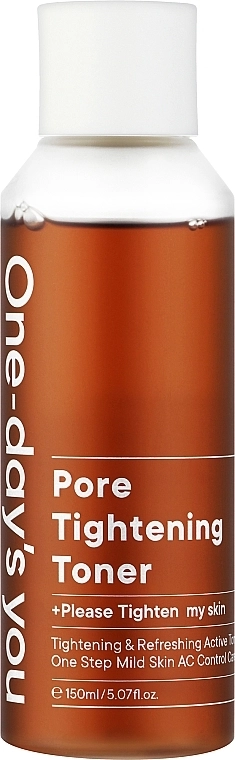 Тонер для звуження пор - One-Day's You Pore Tightening Toner, 150 мл - фото N1