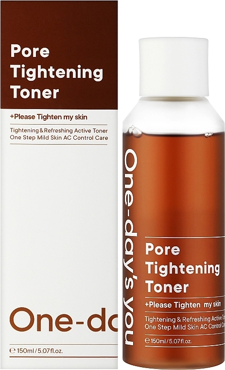 Тонер для звуження пор - One-Day's You Pore Tightening Toner, 150 мл - фото N2