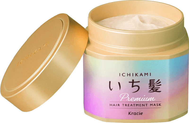 Маска для шовковистого волосся - Kracie Ichikami Premium Hair Treatment Mask, 200 г - фото N2