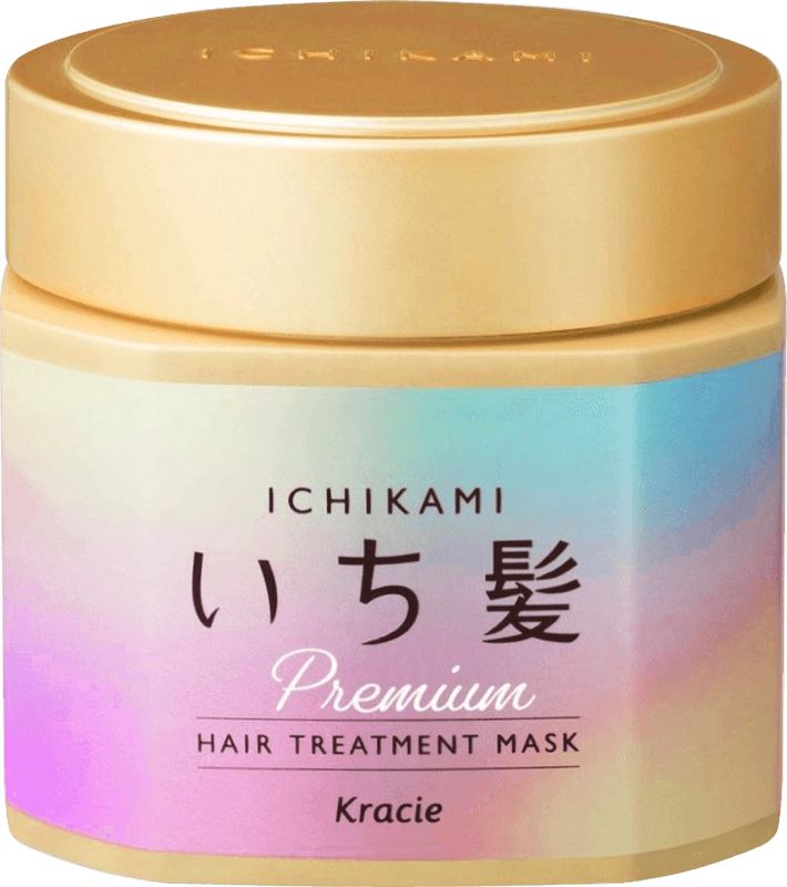 Маска для шелковистых волос - Kracie Ichikami Premium Hair Treatment Mask, 200 г - фото N1