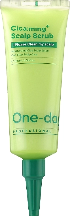 Скраб для кожи головы с центелой - One-Day's You Professional Anti-Stress Cica:ming Scalp Scrub, 120 мл - фото N1