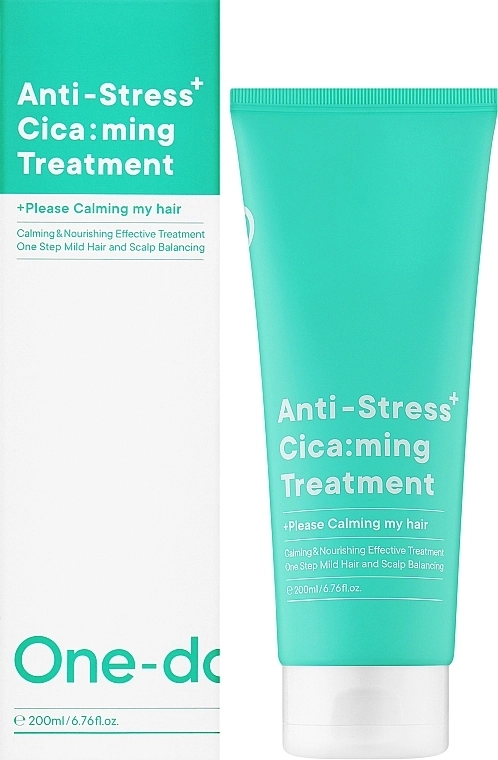Маска для волосся з центелою - One-Day's You Anti-Stress Cica:ming Treatment, 200 мл - фото N2