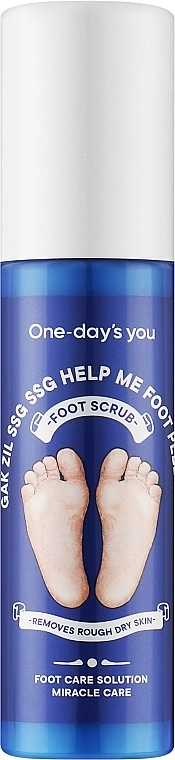 Спрей-пілінг для ніг - One-Day's You Gak Zil Ssg Ssg Help Me Foot Peeling, 100 мл - фото N1