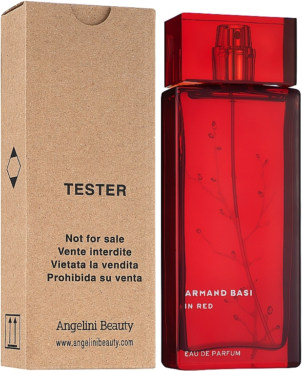 Парфюмированная вода женская - Armand Basi In Red Eau de Parfum (ТЕСТЕР), 100 мл - фото N3