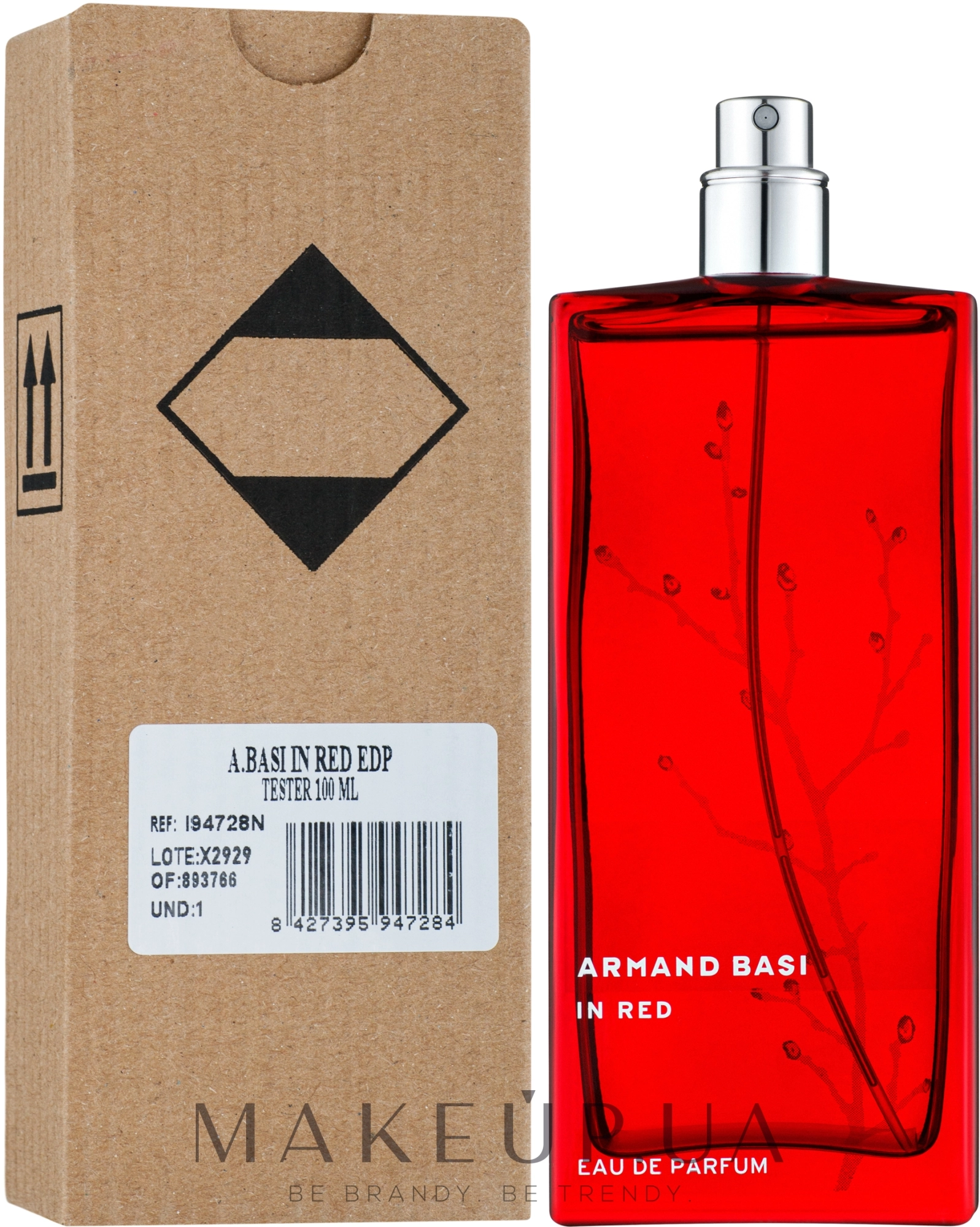 Парфюмированная вода женская - Armand Basi In Red Eau de Parfum (ТЕСТЕР), 100 мл - фото N4