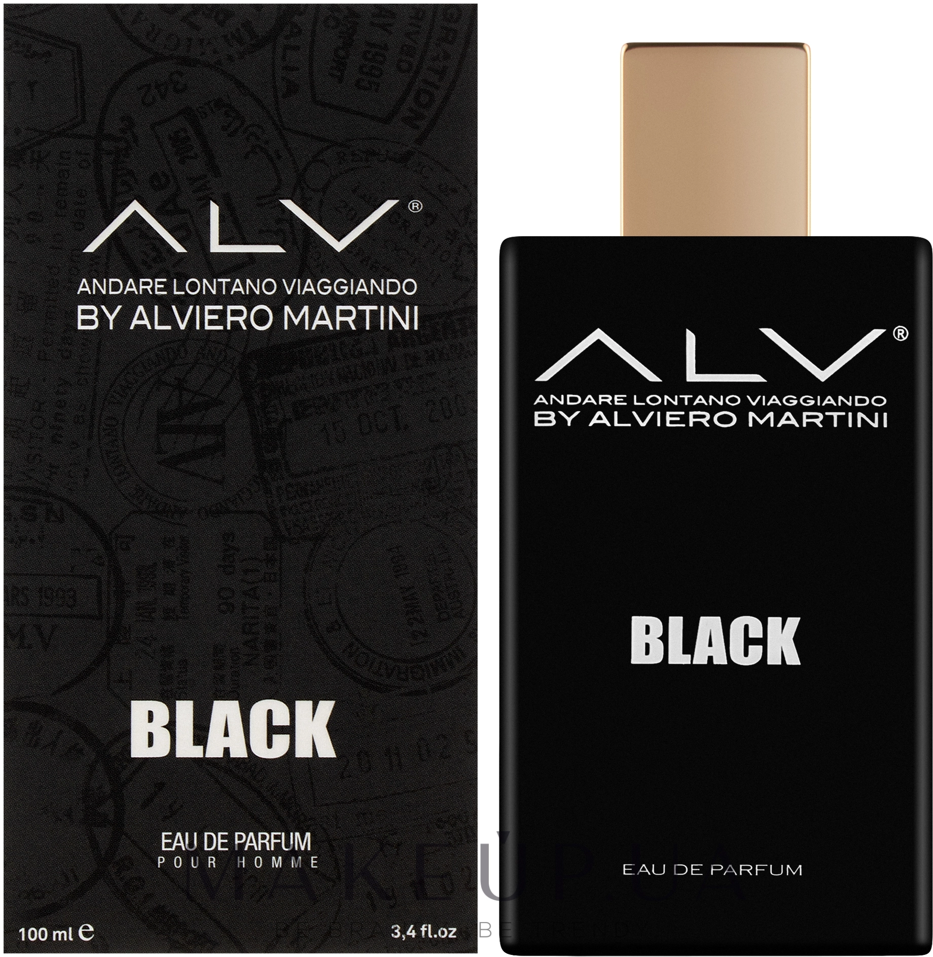 Парфумована вода чоловіча - Alviero Martini Black, 100 мл - фото N2